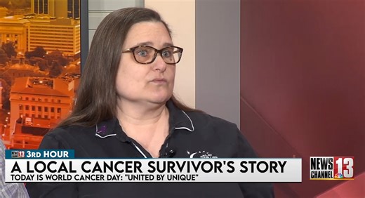 Survivor raises awareness for World Cancer Day