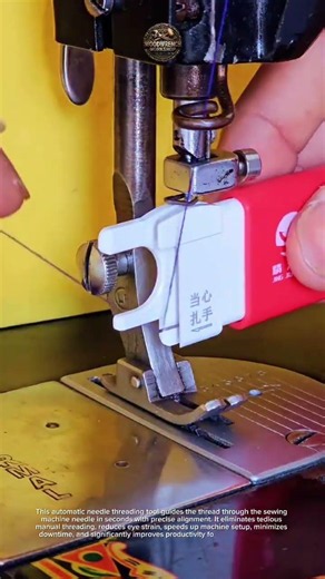 Effortless Needle Threading Tool