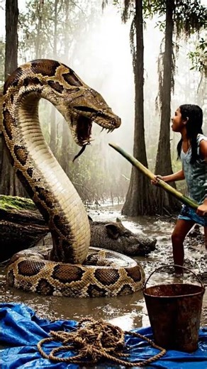 The Serpent of the Swamp: A National Geographic-Style Florida Rescue (8K)