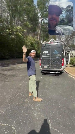 Eagle Eye cloud camera system going in at an Atlanta apartment complex — pole mount
