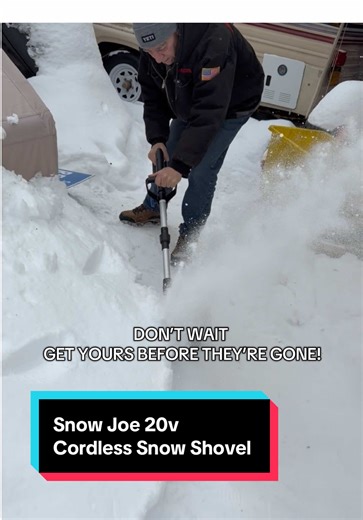 Snow Joe X20 Cordless Snow Shovel – Grab It Before It's Gone!