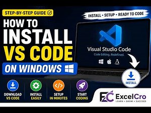 How to Install Visual Studio Code on Windows | VS Code Installation Guide for Beginners (2026)