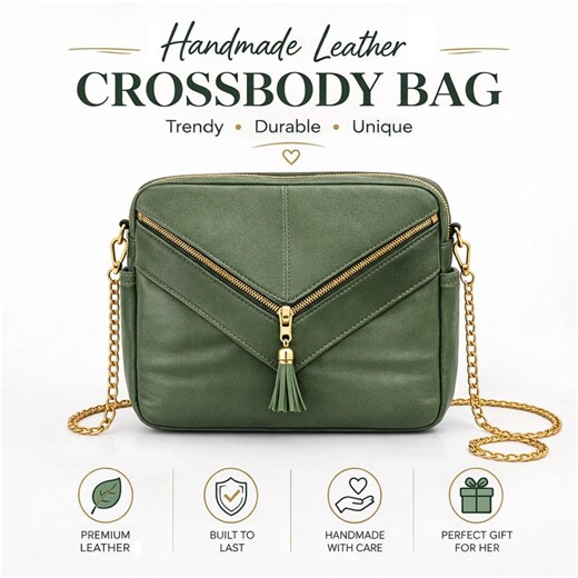 Leather Crossbody Bag Pattern PDF, Handmade Bag Sewing Pattern, DIY Leather Purse Tutorial Video, Small Shoulder Bag Pattern, Gift for Her - Etsy