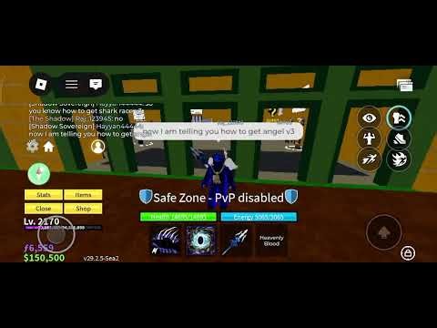 How to get angel race V3