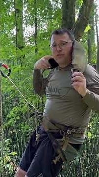Saddle Hunting 101 - How to use a back band to make your hunt more comfortable. #saddlehunting