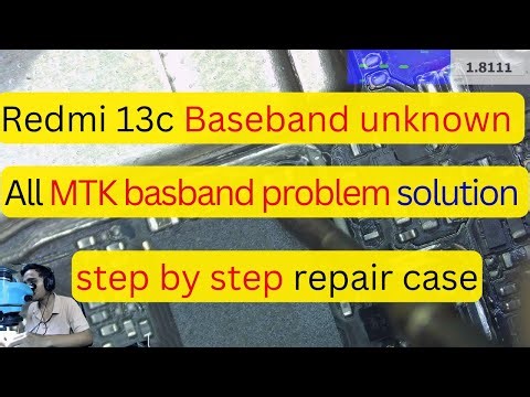 Redmi 13c baseband unknown solution // unknown baseband fix mtk