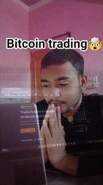 Bitcoin trading🤯 #stockmarket #bitcointrading #viralshorts #shorts