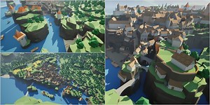 Creating a Fantasy Medieval City in Unreal Engine 5 & Blender