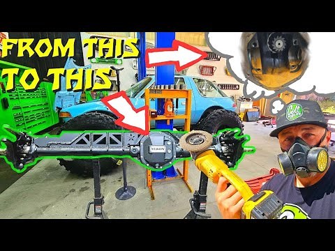 How To Build The Ultimate Dana 44 Axle From The Junkyard!! Including Ring & Pinion Plus Locker