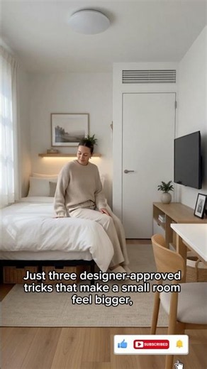 My Tiny Room Felt Bigger After These 3 Design Changes #smallhome #interiordesign