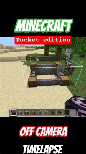 Minecraft Timelaps recording tutorial #minecraft #microsoft #gaming #mojang