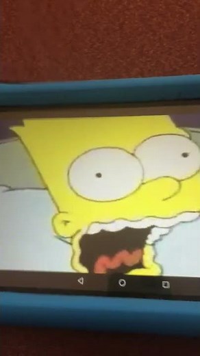 The Simpsons Bart Screaming
