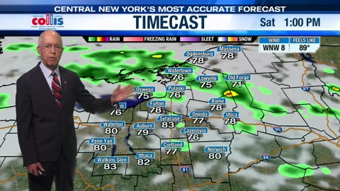 Storm team forecast Saturday PM July 4th