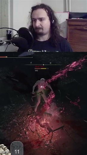 The Mimic Tear Has The Weirdest Damage Windows #eldenring #fromsoftware #gaming