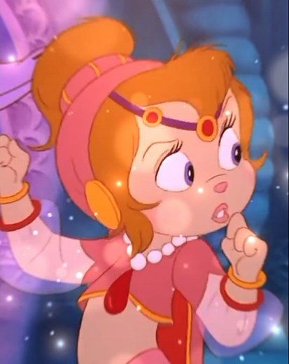 80s Brittany and Jeanette 💗💜 #edit #alvinandthechipmunks #thechipmunkadventure