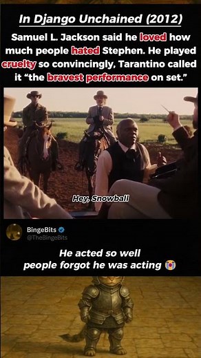 The Most Hated Character Samuel L. Jackson Ever Played | Django Unchained (2012)