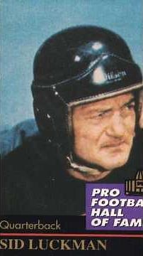 How Sid Luckman Changed Football Forever