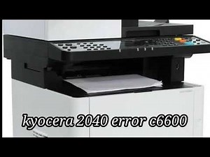 kyocera 2040 error c6600