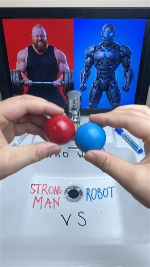 World’s Strongest Man vs Robot☠️