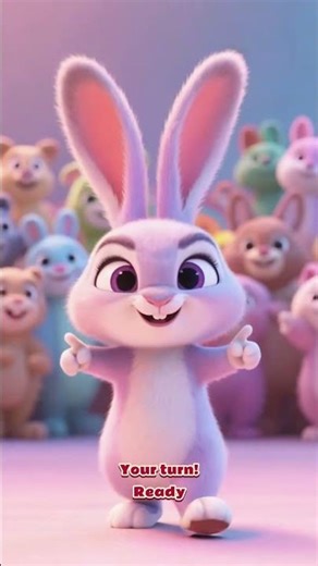 Dancing Bunny 🐰 Dance With Me! | Kids Dance Game | Jellybean Jingles