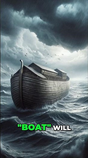 The Chinese word for "Boat" will blow your mind! (Full video on my channel) #Bible