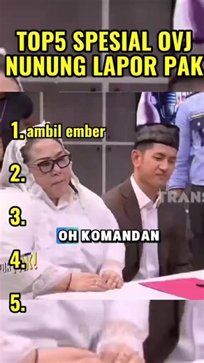 Nunung di Lapor Pak Trans7: momen komedi viral