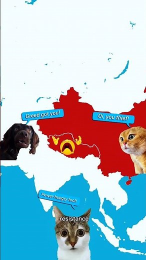 How the World Reacted When China Took Over Tibet (1950) #facts #history #tibet #shorts