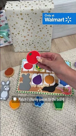 Melissa & Doug | Walmart Exclusive Chunky Wooden Puzzles