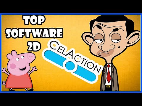 TOP SOFTWARE ANIMAÇÃO 2D-CELACTION2D
