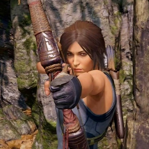 Axe to Arrow to Gun 🔥 | Lara’s Triple Kill Combo | Rise of the Tomb Raider (PS5) #laracroft