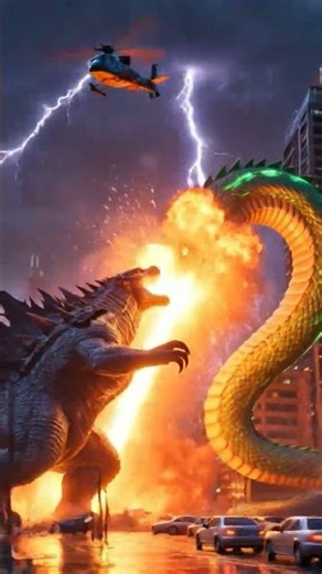 Godzilla vs Snake King – Epic Monster Battle | Kaiju Showdown 2026