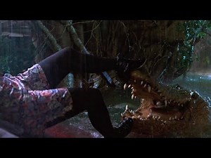 Jumanji (1995) - Alan fights a crocodile | RetroMovies