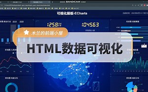 【Web前端网页设计】网页设计— HTML CSS Echarts数据可视化