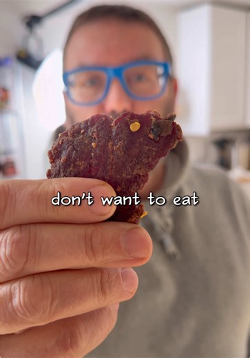 This sweet & spicy jerky is one of the best ones we’ve made in awhile. We used pineapple and chipotle peppers, and together they make for a DELICIOUS beef jerky recipe! #sweetandspicy #jerky #recipe