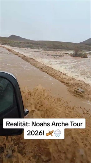 Noahs Arche Tour 2026! 🛶🌧️ #marrakesch #marruecos #wetter #urlaub #reisen