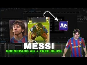 Messi 4k Scenepack | FREE Clips for Edits ( No Watermark, TOPAZ & AE CC