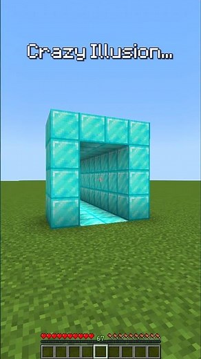 Minecraft Crazy Diamond Illusion🤯