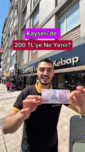 What to eat in Kayseri for 200₺