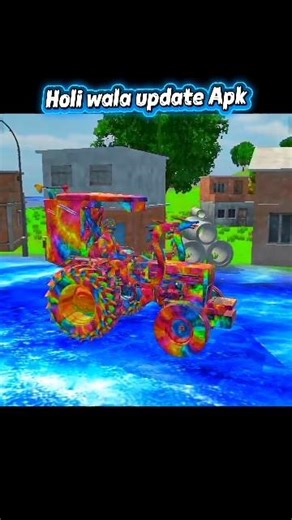 Holi wala update Apk😱 INDIAN vehicle simulator 3D 🔥#viral #shortsfeed #indiantractor3d #gaming