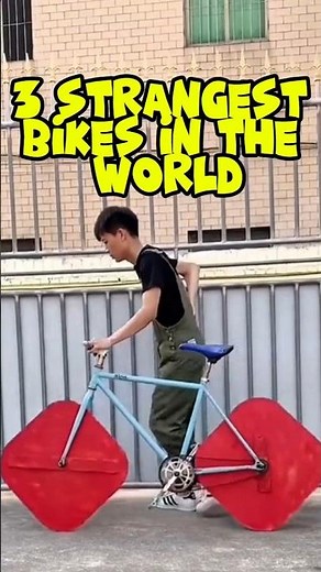 3 of the strangest bicycles in the world #shortvideo