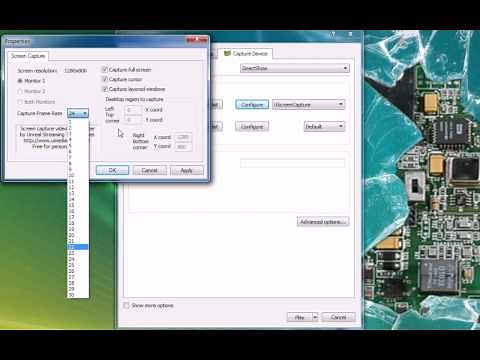 VLC Screen Capture with UScreenCapture