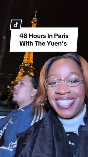 POV: you spend a surprise 48 hours in Paris and somehow we managed to fit in ferries, croissants, rain, the Eiffel Tower & convertible singing with a view. Paris really never disappoints! #parisvlog #paristrip #travelcouple #48hours #weekendgetaways