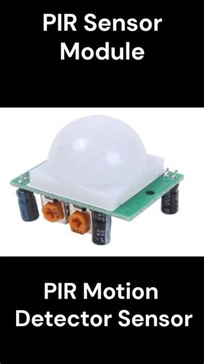 Motion Detect करने वाला Sensor 🤯PIR Motion Sensor Detector #electronic #components #sensor #tech