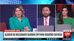 Aliados do ex-presidente Jair Bolsonaro (PL) querem utilizar o Cadastro de Pessoas Físicas (CPF) para acabar com o anonimato nas redes sociais #CNNBrasil360 | CNNBrasil