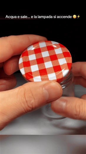 How to Light a Lamp with Water and Salt