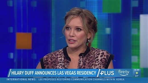Hilary Duff to perform in Las Vegas during 2026 tour