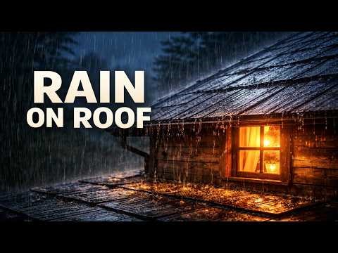 Rain on the Roof for Sleep 🌧️ Relaxing Rain Sounds to Calm the Mind and Sleep Better (1 Hour)