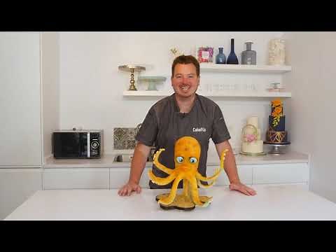 This week on CakeFlix... Octopus Cake Tutorial | by Paul Bradford