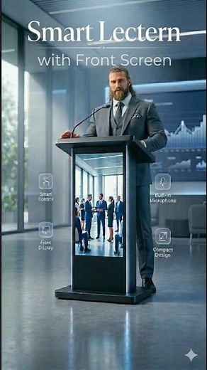 Electronic Lectern | Digital Podium for Modern Presentations | AdvanceTech India