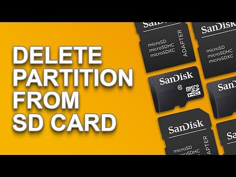 How to Remove a Hidden Partition on Your SD Card